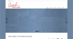 Desktop Screenshot of cayardsailing.com